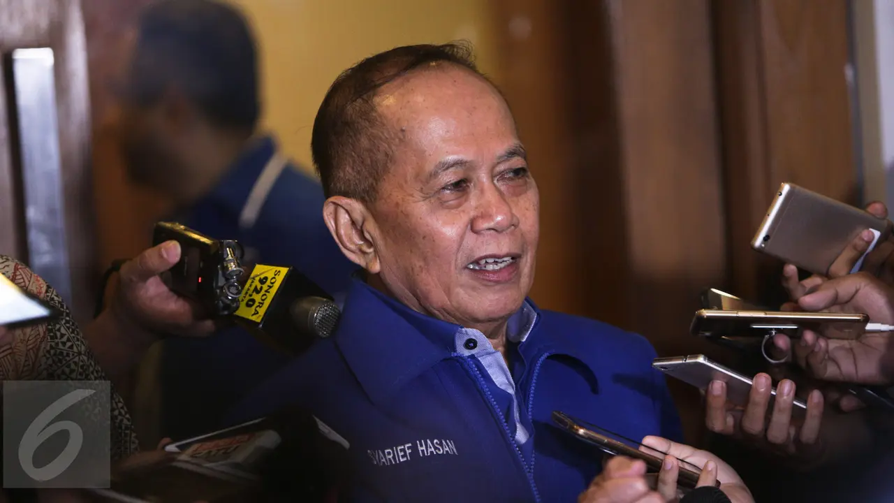Syarief Hasan Sebut Demokrat Belum Tentukan Pilihan di Pilgub DKI-Jakarta- Faizal Fanani-20170306