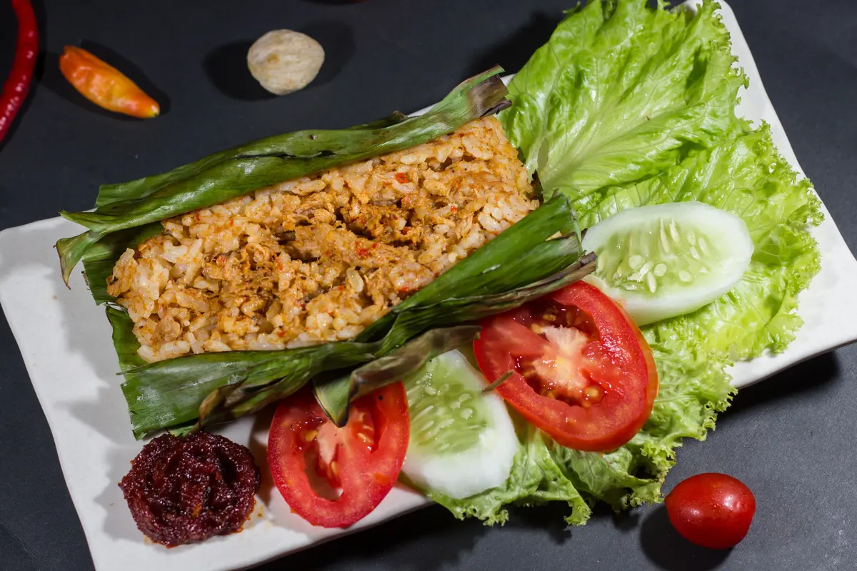 nasi bakar