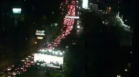 Imbas Truk Terguling, Ruas Tol Tomang-Semanggi Macet Parah