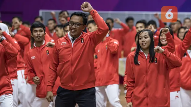 Pengukuhan Kontingen Indonesia