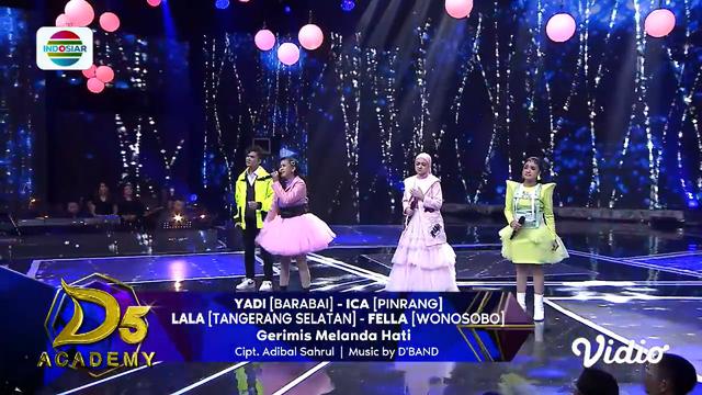 Penampilan peserta di Babak Top 24 Dangdut Academy 5