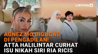 Mulai dari Agnez Mo digugat di pengadilan hingga Atta Halilintar curhat isu nikah siri Ria Ricis di News Flash Showbiz Liputan6.com.