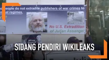 Pendiri Wikileaks Julian Assange menolak ekstradisi dirinya ke Amerika Serikat. Sejak ditangkap Pemerintah AS meminta Assange untuk segera diekstradisi ke AS.