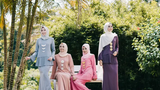 Ilustrasi warna hijab