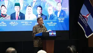 25 Tahun Demokrat, Boediono Tekankan Pentingnya Sinergi Teknokrasi dan Politik