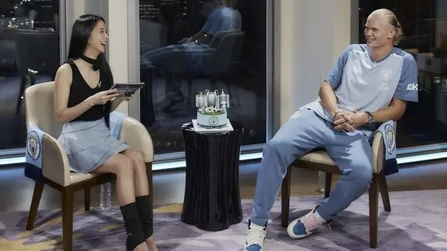 Erling Haaland Panggil Jisoo Blackpink dengan Sebutan "Noona", Warganet: Emang Boleh se-Baper Itu