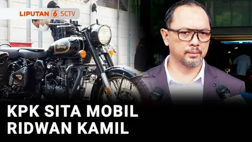 VIDEO: Kasus Korupsi Bank BJB, KPK Sita Mobil Ridwan Kamil