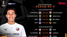 Jadwal Europa League pekan ketiga eksklusif di Vidio. (dok. vidio.com)