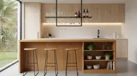 7 Model Dapur Bartender Minimalis, Desain Stylish yang Praktis untuk Rumah Modern 2025