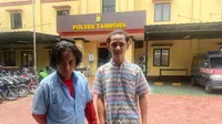 Polisi Tangkap 2 Pelaku Pemalakan Supir Truk di Pasar Buah Angke. (Dok. Liputan6.com/Ady Anugrahadi)