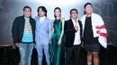 Caitlin Halderman hadir press screening film Surat Cinta Untuk Starla di CGV Grand Indonesia, kawasan Thamrin, Jakarta Pusat, Jumat (22/12/2017). (Adrian Putra/Bintang.com)