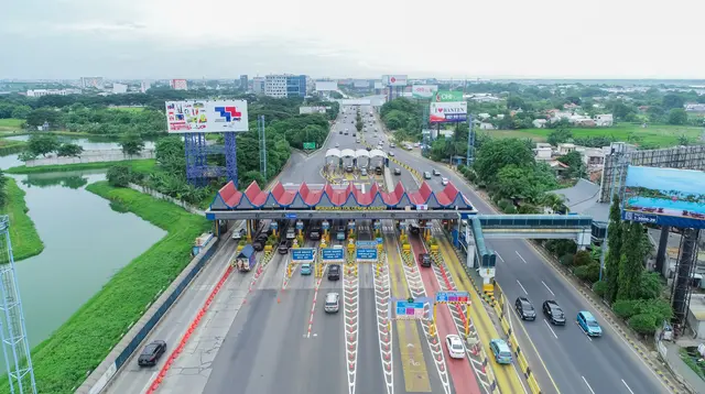 Terhitung H-7 Hari Raya Idul Fitri 1445 H pada periode 03 April 2024, Jasamarga Metropolitan Tollroad Regional Division (JMT) mencatat volume lalu lintas di Ruas Tol wilayah Jabotabek dan Jawa Barat. (Dok. Jasa Marga)