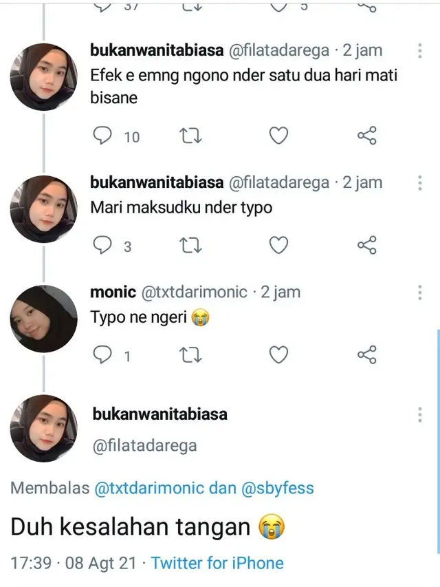 6 Balasan Typo di Kolom Komentar Ini Kocak, Maknanya Jadi Berbeda
