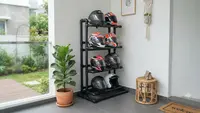 Cara Membuat Rak Helm dari Pipa PVC Bekas, Tak Perlu Beli Baru