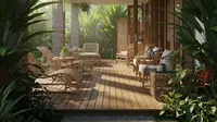 7 Inspirasi Teras Rumah Model Kayu, Wujudkan Hunian Bernuansa Tradisional