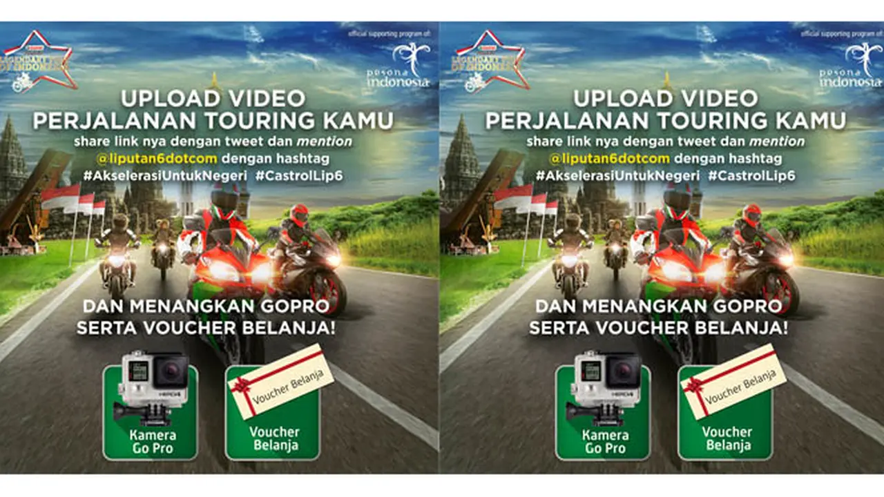 Kontes Video Touring #AkselerasiUntukNegeri &amp; #CastrolLip6