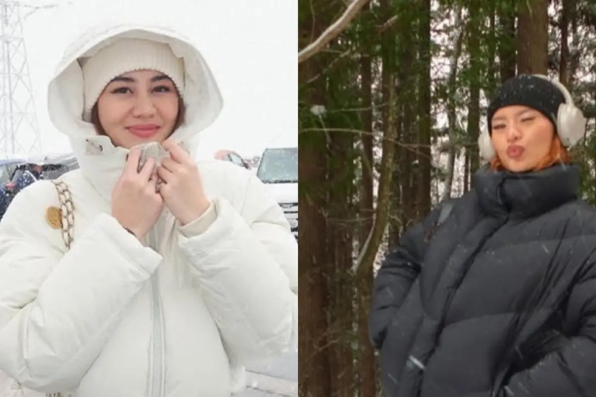 uo Sibling Aaliyah Massaid dan Zahwa Massaid saat Liburan Akhir Tahun ke Jepang