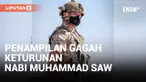 Penampilan Keturunan Nabi Muhammad Gunakan Seragam Militer