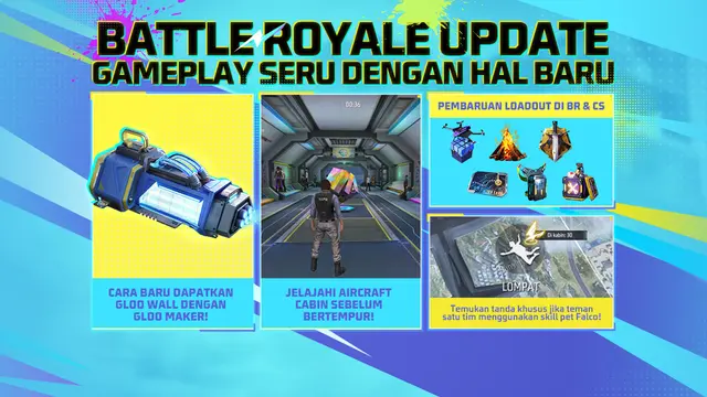Update gameplay di Free Fire Patch Jurasyik (Garena)