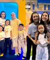 Ruben Onsu dan Sarwendah baru saja menggelar perayaan ulang tahun untuk kedua putrinya, Thalia dan Thania di sebuah taman bermain anak-anak. [@sarwendah29]