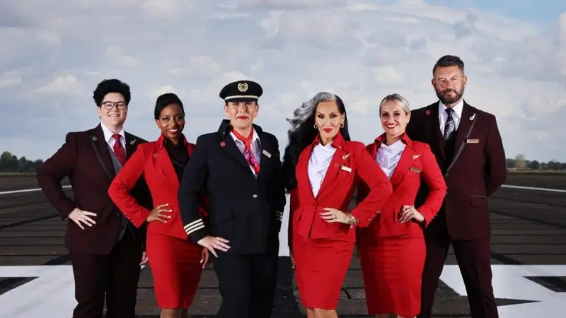 Kebijakan Baru Virgin Atlantic Luncurkan Seragam Netral Gender