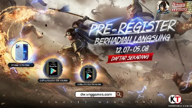 Dynasty Warriors: Overlords. Dok: VNG Indonesia