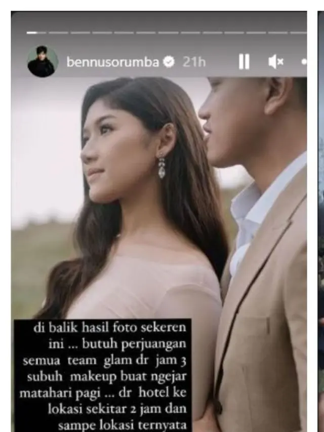 MUA Bennu Sorumba Ungkap Berbagai Kesulitan Saat Pemotretan Prewedding Kaesang Pangarep-Erina Gudono