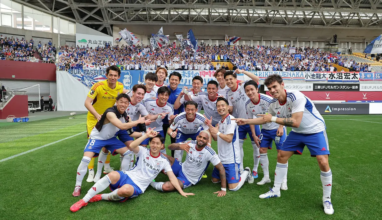 Rangkaian J.LEAGUE International Series 2024 akan ditutup dengan laga antara Yokohama F. Marinos menghadapi Newcastle United di Japan National Stadium (3/8/2024). (J.LEAGUE)