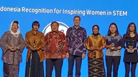 Para peneliti perempuan peraih penghargaan GE Indonesia. (Liputan6.com/Dinny Mutiah)