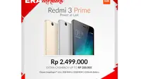 Redmi 3 Pro dijual sebagai Redmi 3 Prime di Indonesia (Sumber: Twitter Erafone Store)