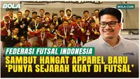 Resmi Pakai Kelme, Begini Respons Michael Victor Sianipar soal Jersey Timnas Futsal Indonesia