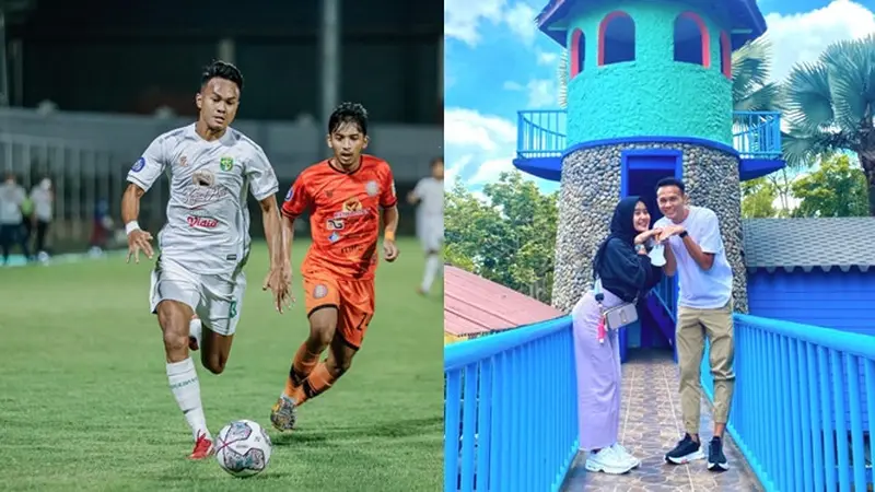 5 Momen Kebersamaan Koko Ari dengan Kekasih, Bek Persebaya Surabaya