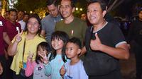 Presiden Joko Widodo atau Jokowi kembali mengunjungi kawasan Malioboro, Daerah Istimewa Yogyakarta, Sabtu, 3 Juni 2023 malam. (Foto: Rusman - Biro Pers Sekretariat Presiden)
