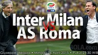 Inter Milan vs As Roma (bola.com/samsulhadi)