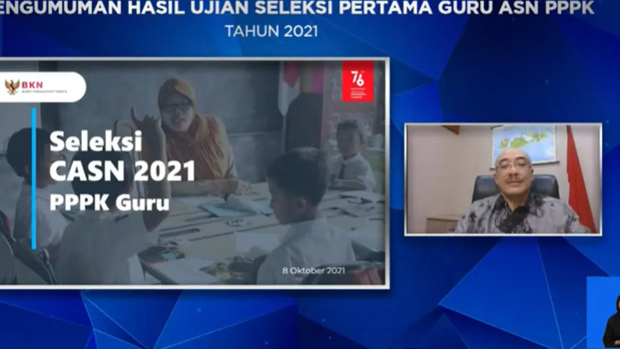 Pelaksana Tugas Kepala Badan Kepegawaian Negara (BKN) Bima Haria Wibisana