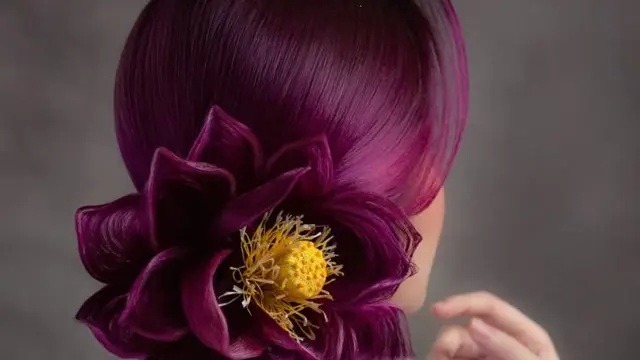 Pria Ini Buat Style Rambut Berbentuk Bunga, 6 Hasilnya Mengagumkan