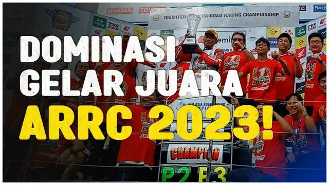 Berita Video, Astra Honda Racing Team sukses mendominasi gelar juara AP250 ARRC 2023 pada Minggu (3/12/2023)