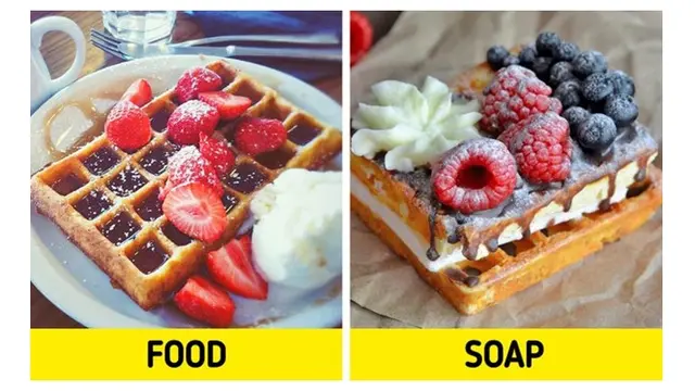 6 Potret Sabun Ini Mirip dengan Makanan, Unik Banget