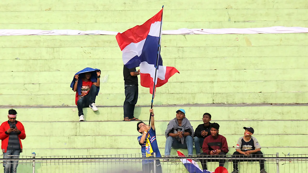Suporter Thailand Piala AFF U-16 2018