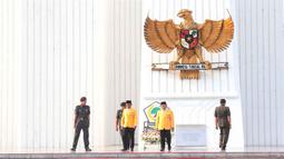 Kegiatan ini digelar dalam rangka memperingati Hari Ulang Tahun (HUT) Partai Golkar yang ke-61. (merdeka.com/Arie Basuki)