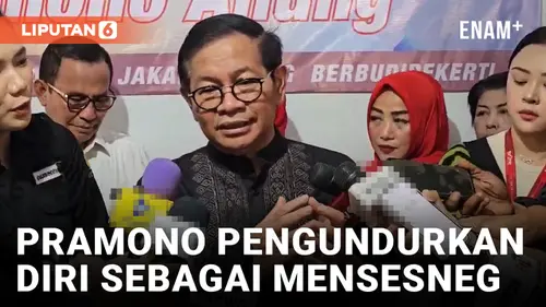 VIDEO: Tanggapan Pramono Soal Pengunduran Dirinya dan Isu Reshuffle Kabinet