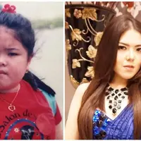 Tina Toon, dulu dan kini. (Instagram/tinatoon101)