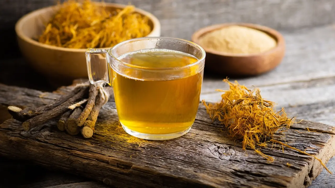 jamu minuman air rebusan akar