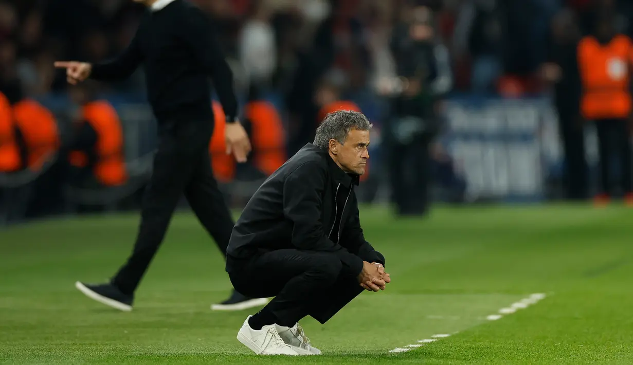 <p>PSG harus mengubur ambisinya lolos ke final Liga Champions 2023/2024 setelah gagal menaklukkan Borussia Dortmund. (Odd ANDERSEN / AFP)</p>