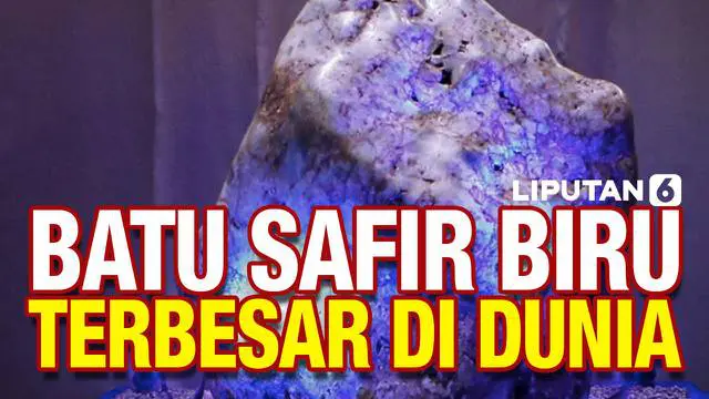 Batu safir alami berwarna kebiruan seberat 310 kilogram ditemukan di Sri Lanka. Batu ini diklaim sebagai batu safir terbesar di dunia yang pernah ditemukan.