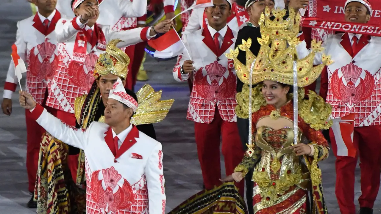 Kostum Tradisional Olimpiade