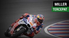 Berita video kualifikasi MotoGP Argentina 2018, di mana Jack Miller meraih pole position, sedangkan Marc Marquez dan Valentino Rossi masih kalah cepat dengan Tito Rabat, Sabtu (7/4/2018).