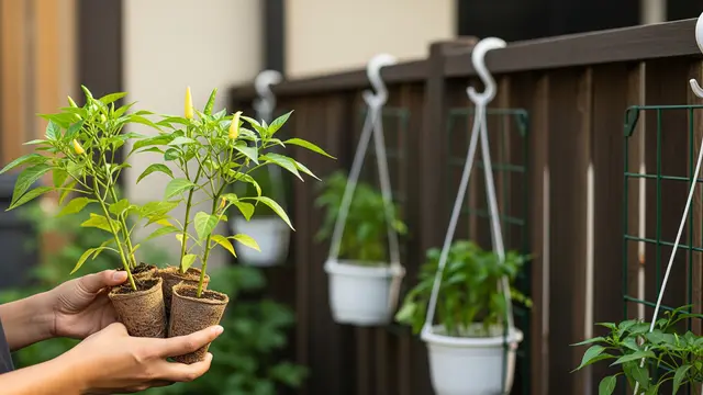 Cara Membuat Kebun Gantung Cabai Rawit di Pagar Rumah/Gemini AI