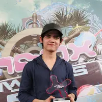 Foto profil Aliando Syarief di Inbox Award 2015 (Wimbarsana/bintang.com)