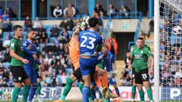 Seperti diketahui, Elkan Baggott sukses mencetak gol saat pertadingan melawan Stevenage FC yang berakhir dengan skor 1-1. (Twitter/@TheGillsFC)
